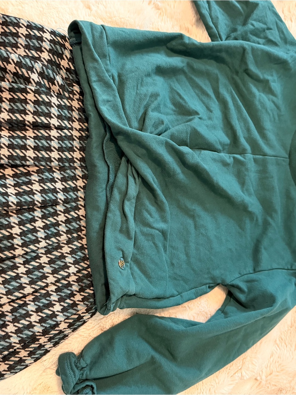Mayoral Teal Crewneck Sweatshirt
